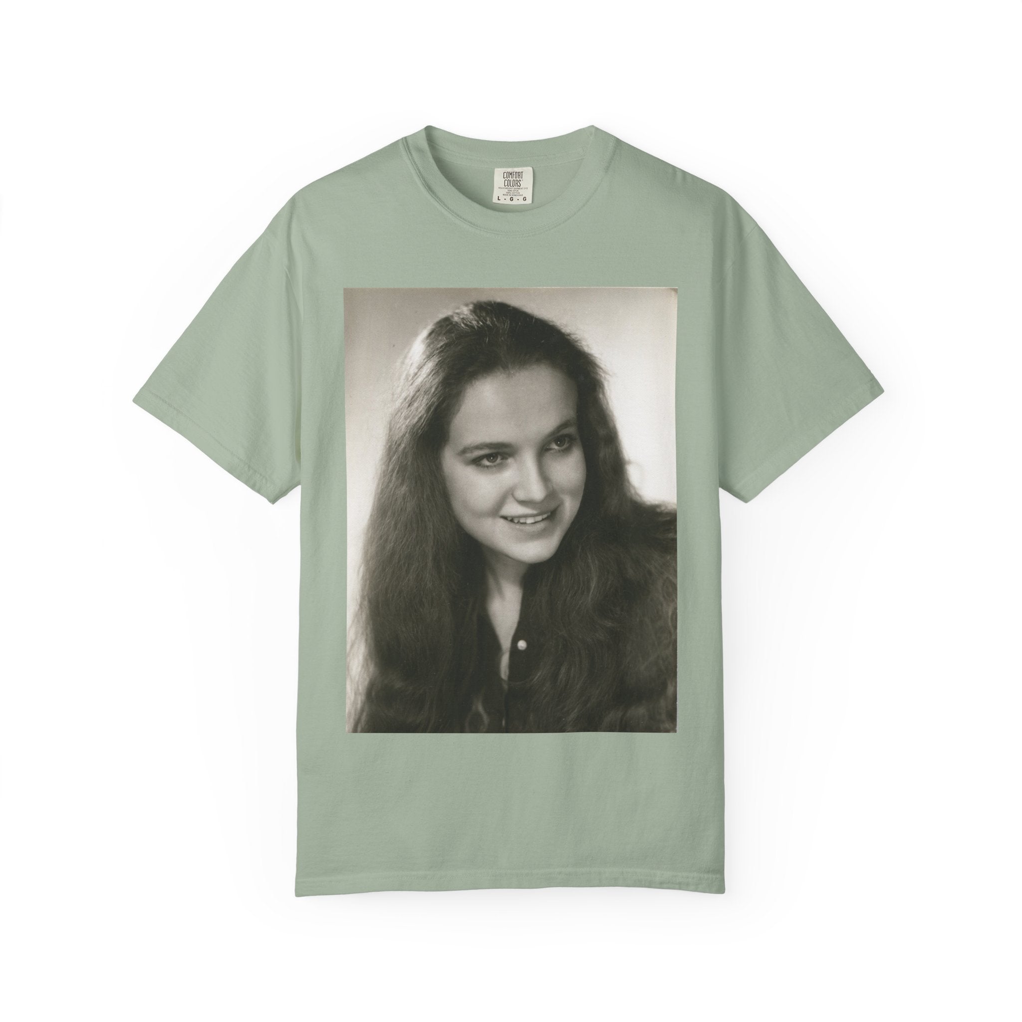 Custom Vintage Portrait Photo T‑Shirt