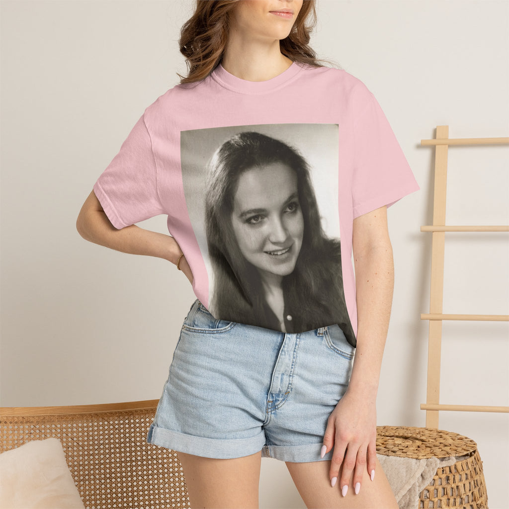 Custom Vintage Portrait Photo T‑Shirt