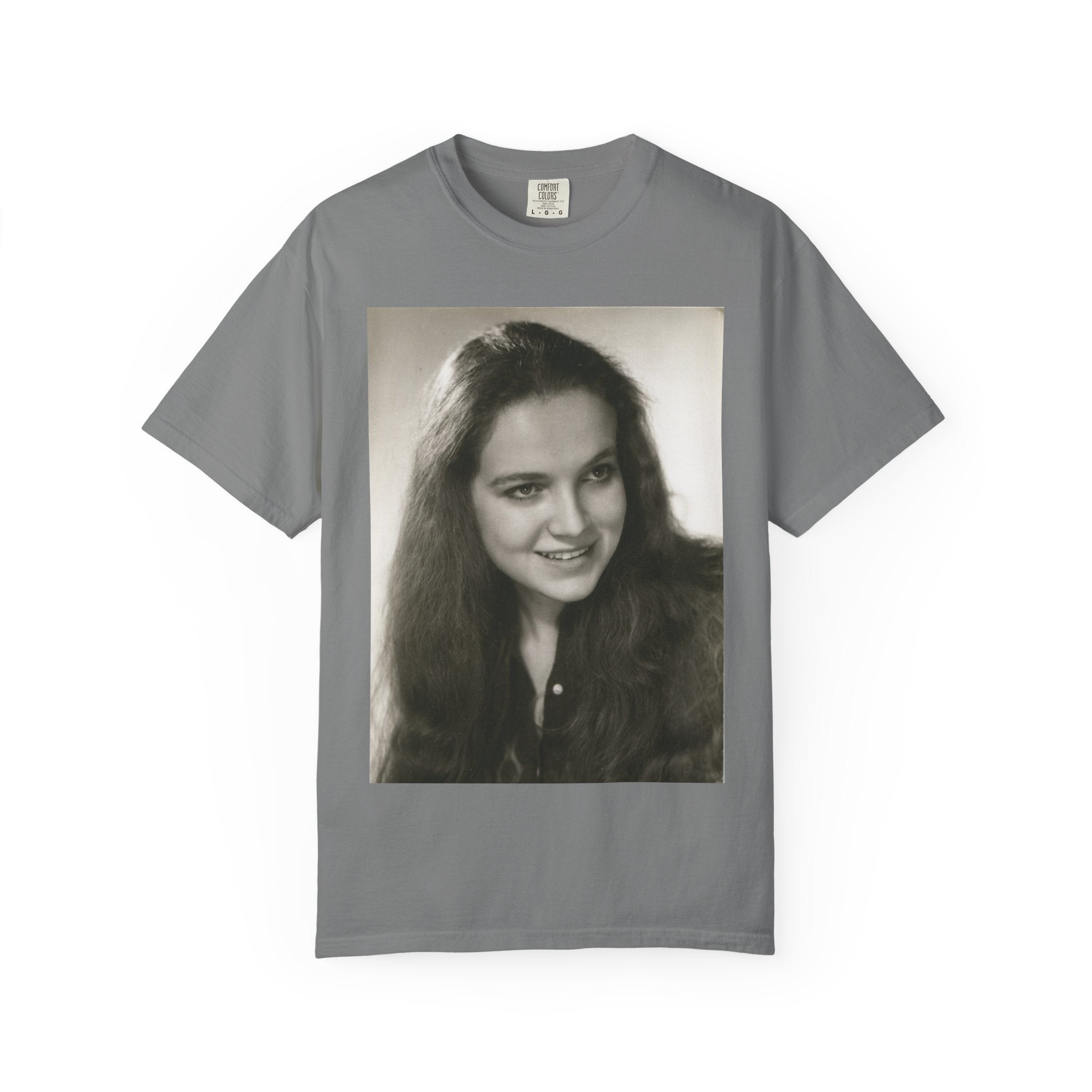 Custom Vintage Portrait Photo T‑Shirt