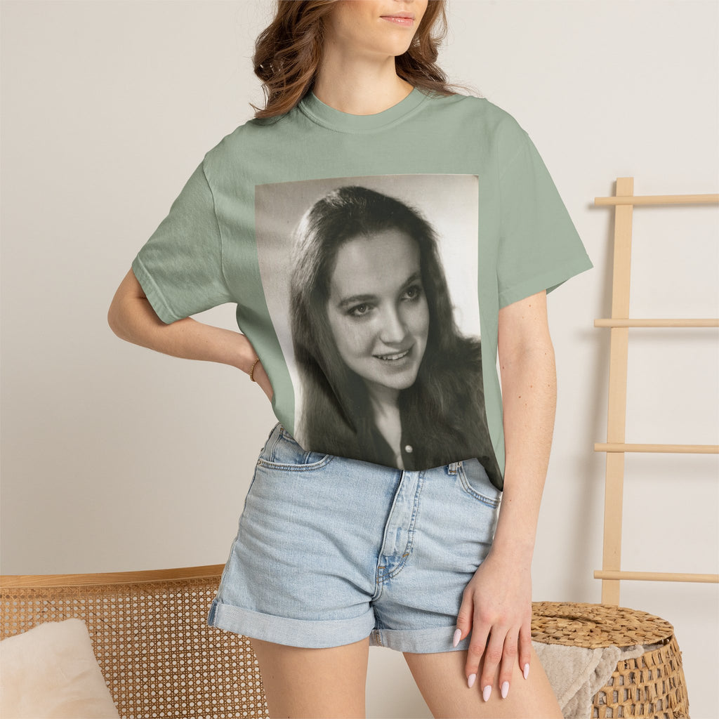 Custom Vintage Portrait Photo T‑Shirt