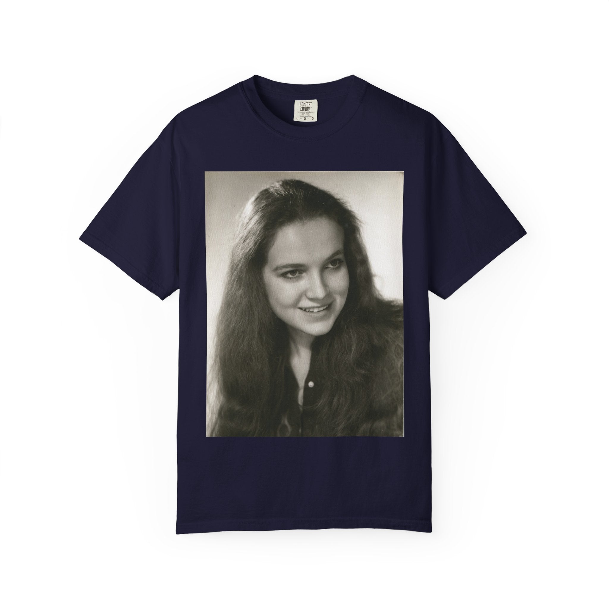 Custom Vintage Portrait Photo T‑Shirt