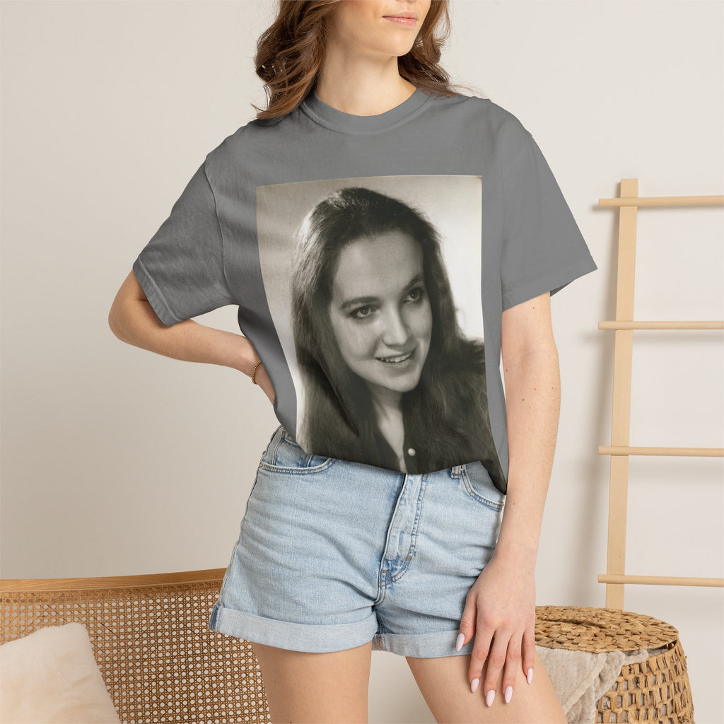 Custom Vintage Portrait Photo T‑Shirt