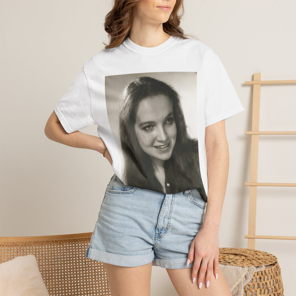 Custom Vintage Portrait Photo T‑Shirt