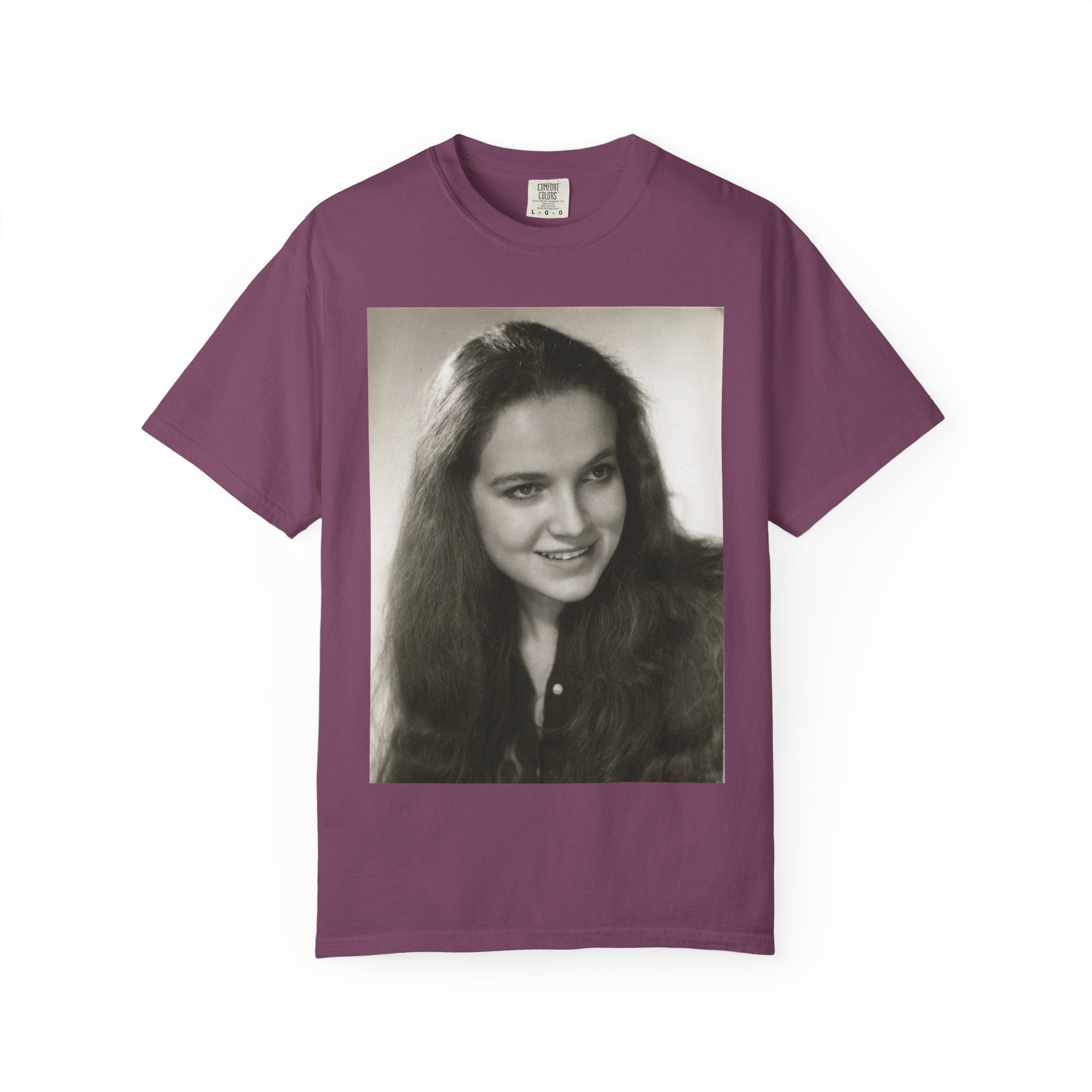 Custom Vintage Portrait Photo T‑Shirt