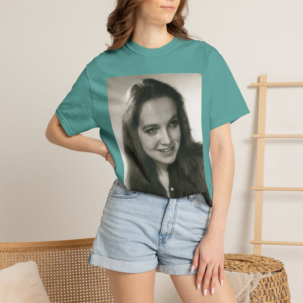 Custom Vintage Portrait Photo T‑Shirt