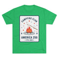 Campfire Club America 250 T‑Shirt — 1776–2026 Patriotic Camping Tee
