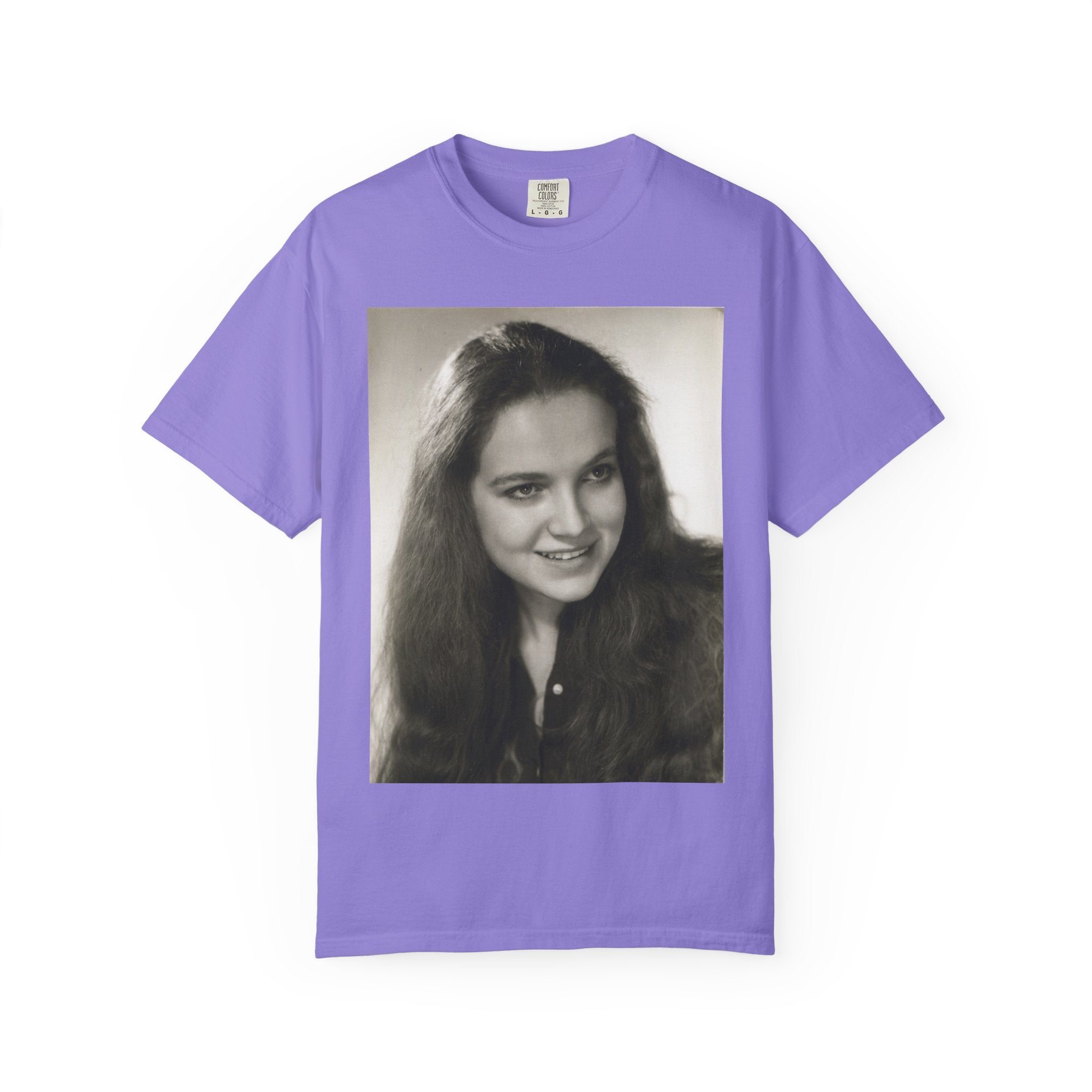 Custom Vintage Portrait Photo T‑Shirt