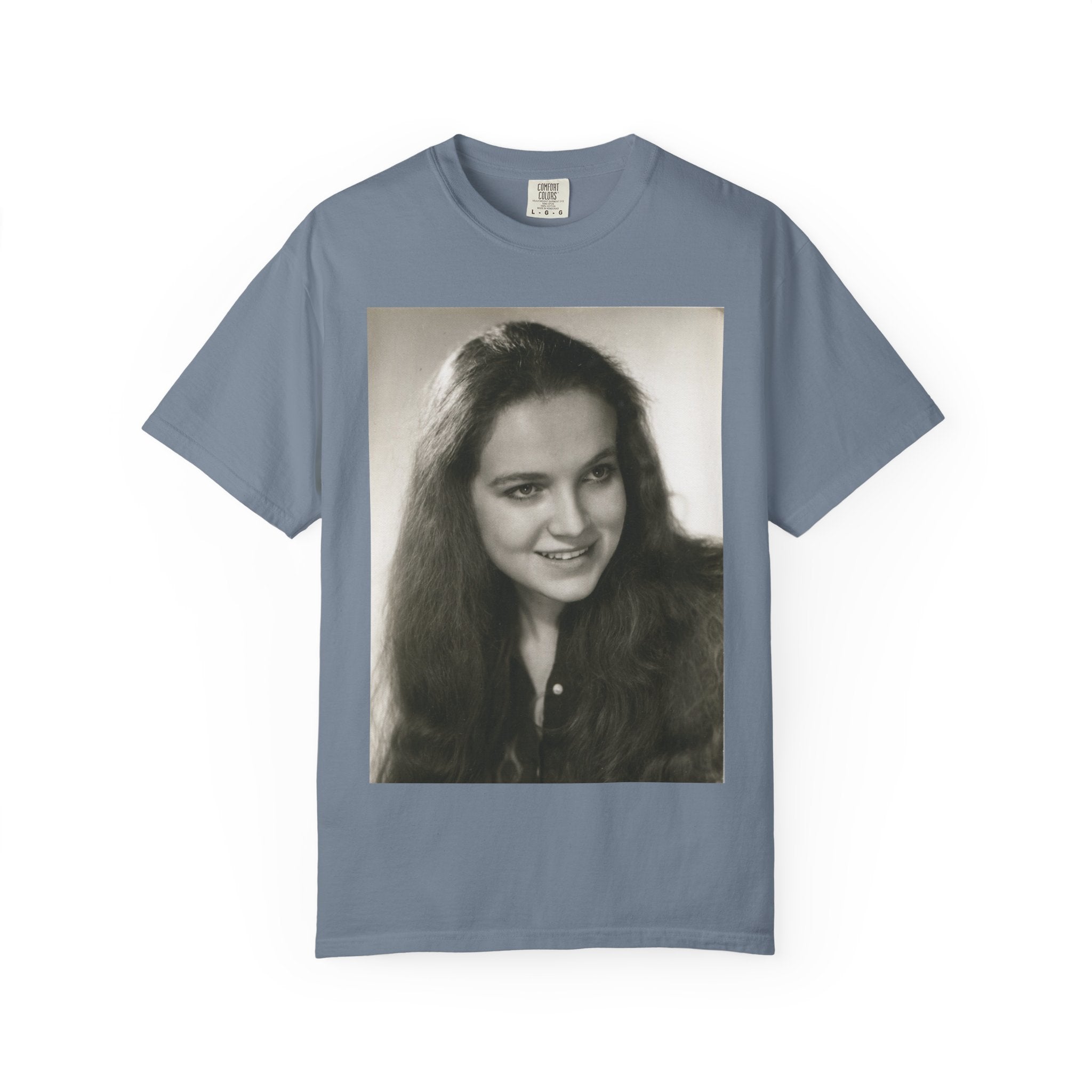 Custom Vintage Portrait Photo T‑Shirt