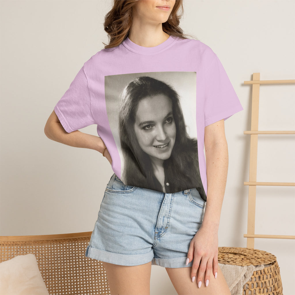 Custom Vintage Portrait Photo T‑Shirt