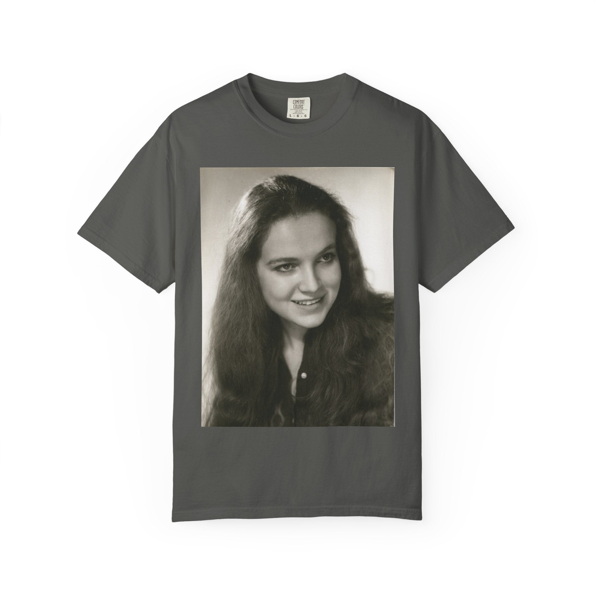 Custom Vintage Portrait Photo T‑Shirt