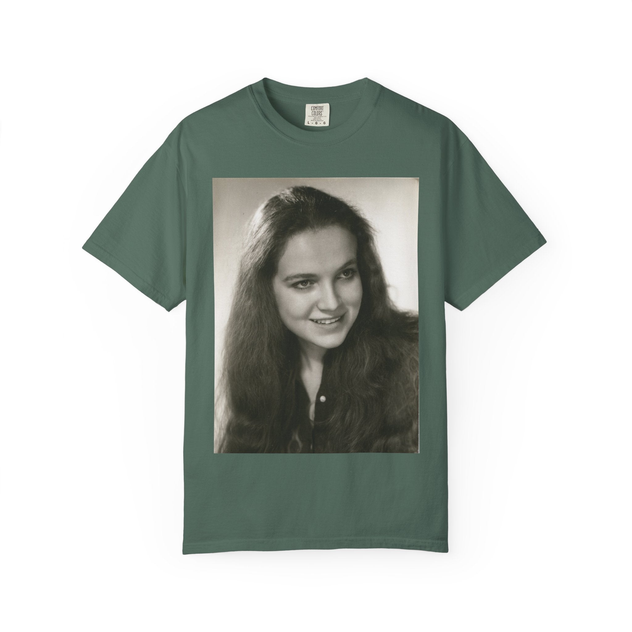 Custom Vintage Portrait Photo T‑Shirt