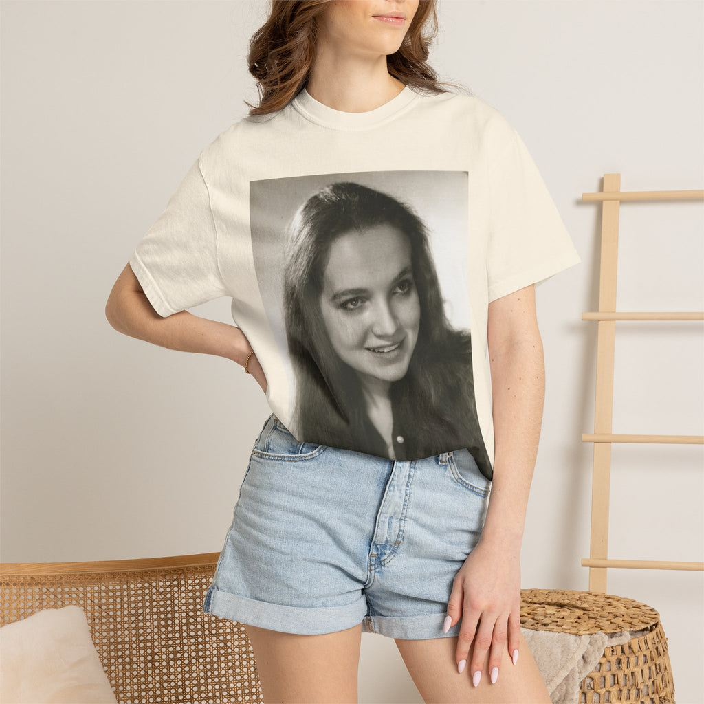 Custom Vintage Portrait Photo T‑Shirt