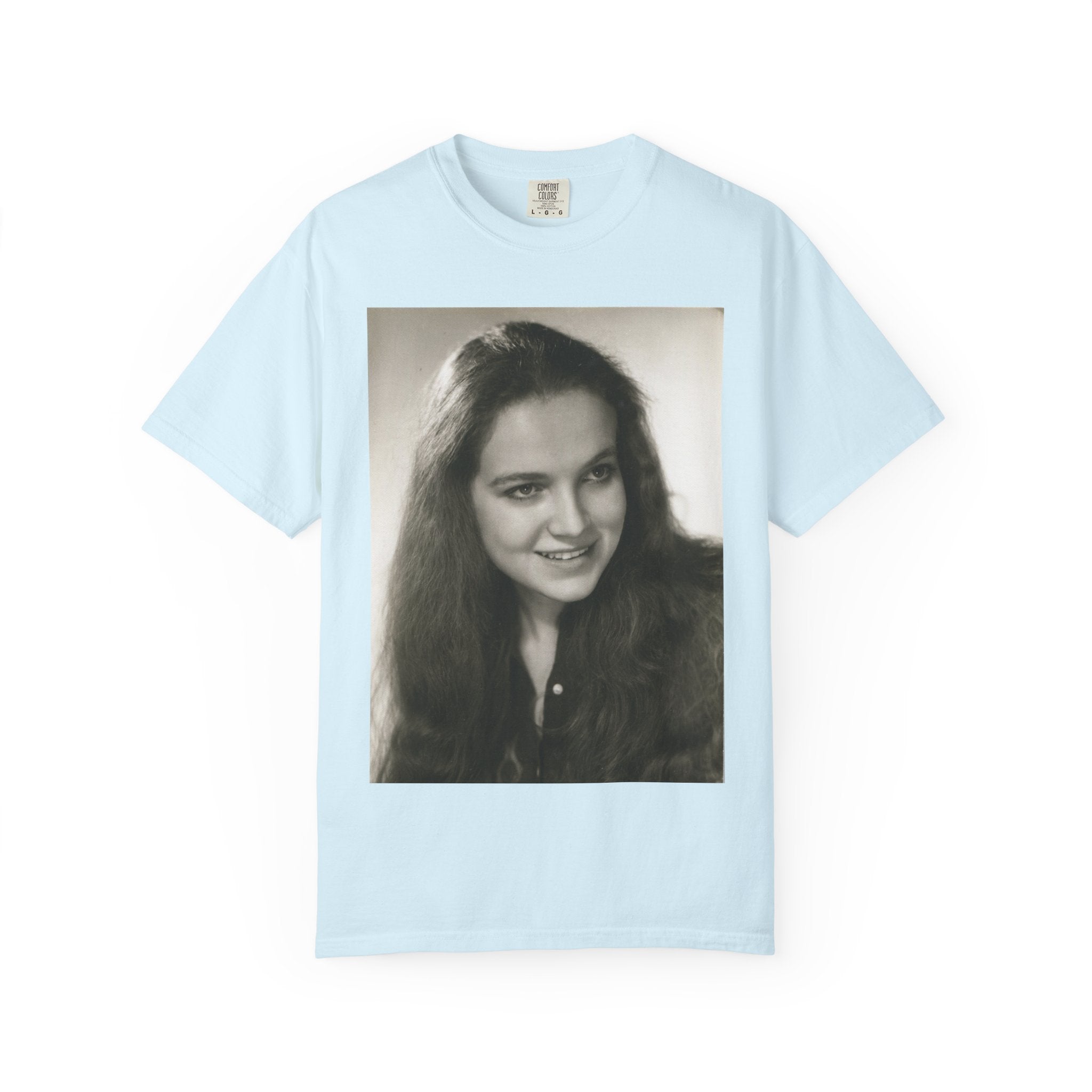Custom Vintage Portrait Photo T‑Shirt