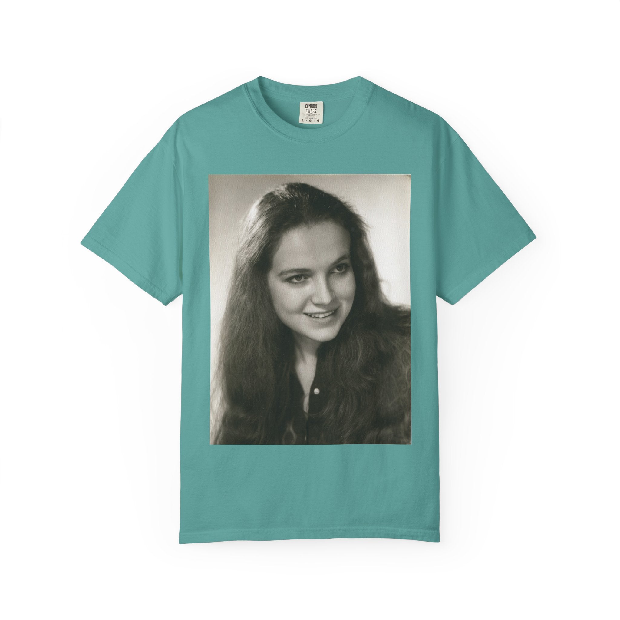 Custom Vintage Portrait Photo T‑Shirt